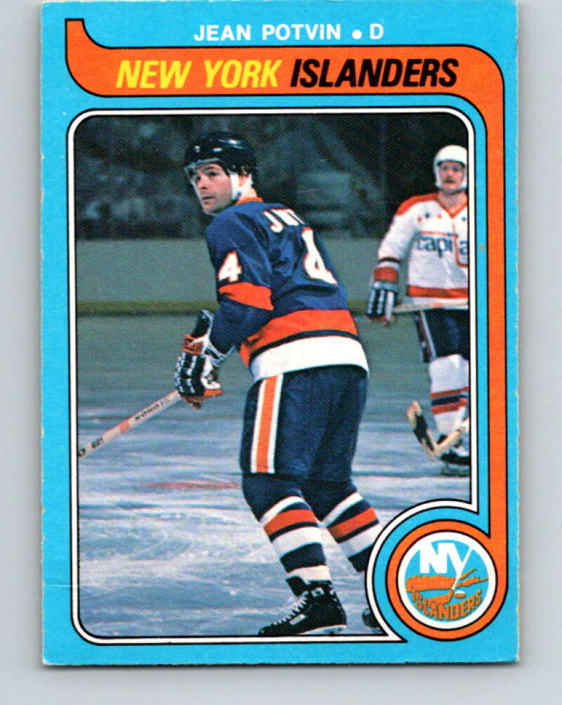 1979-80 O-Pee-Chee #334 Jean Potvin New York Islanders V20156