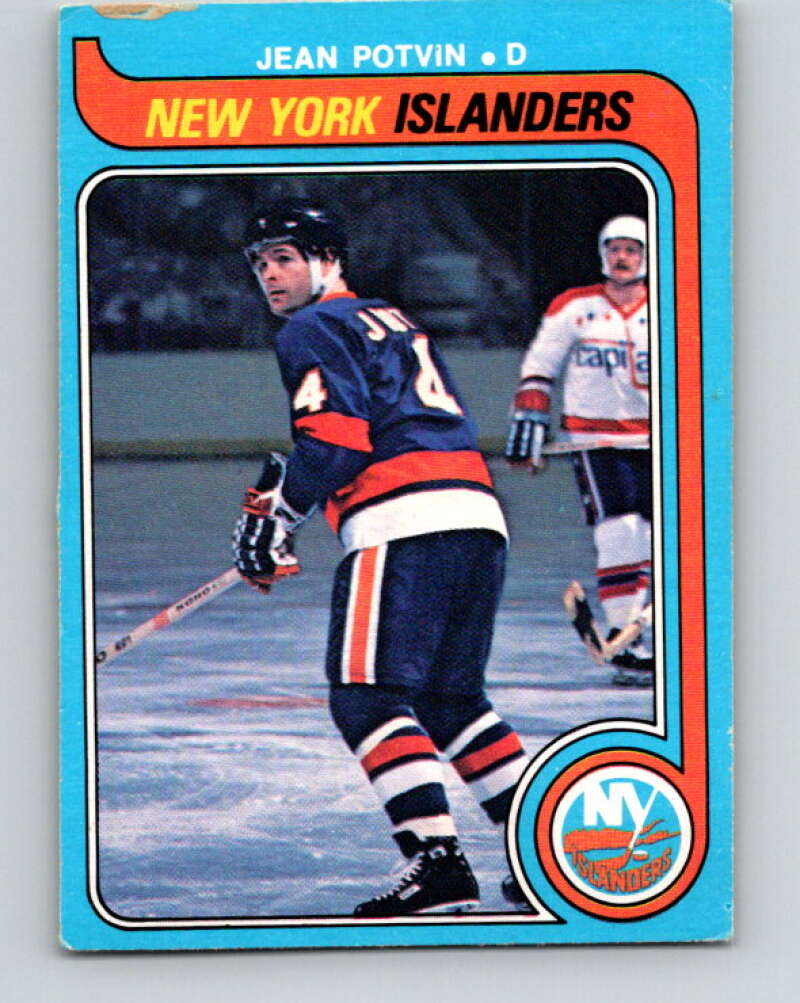 1979-80 O-Pee-Chee #334 Jean Potvin New York Islanders V20159