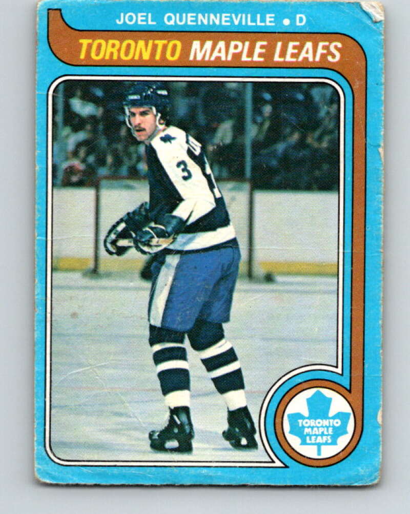 1979-80 O-Pee-Chee #336 Joel Quenneville RC Rookie Toronto Maple Leafs V20183