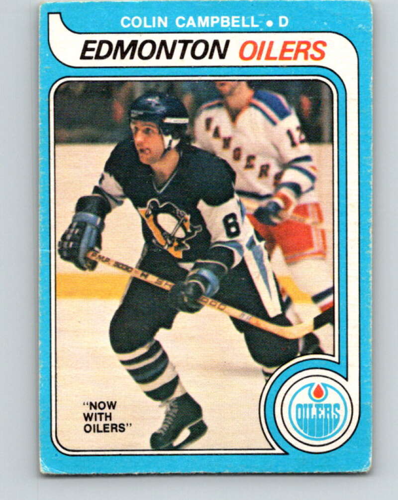 1979-80 O-Pee-Chee #339 Colin Campbell Edmonton Oilers V20211