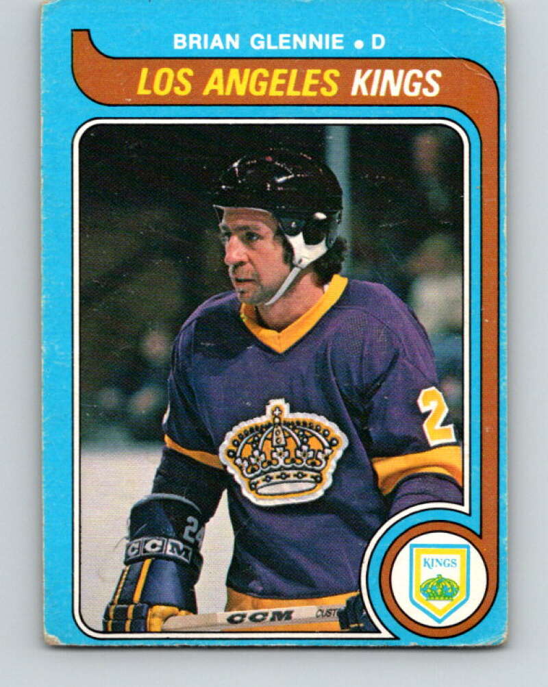 1979-80 O-Pee-Chee #341 Brian Glennie Los Angeles Kings V20237