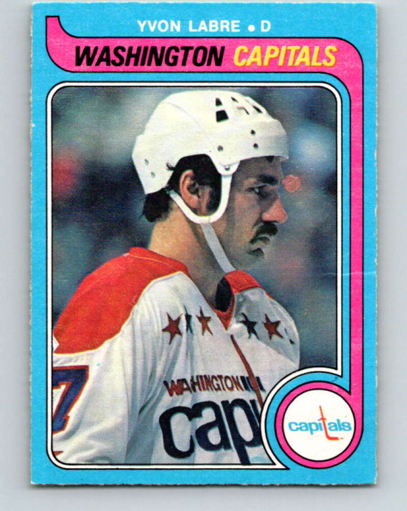 1979-80 O-Pee-Chee #343 Yvon Labre Washington Capitals V20253