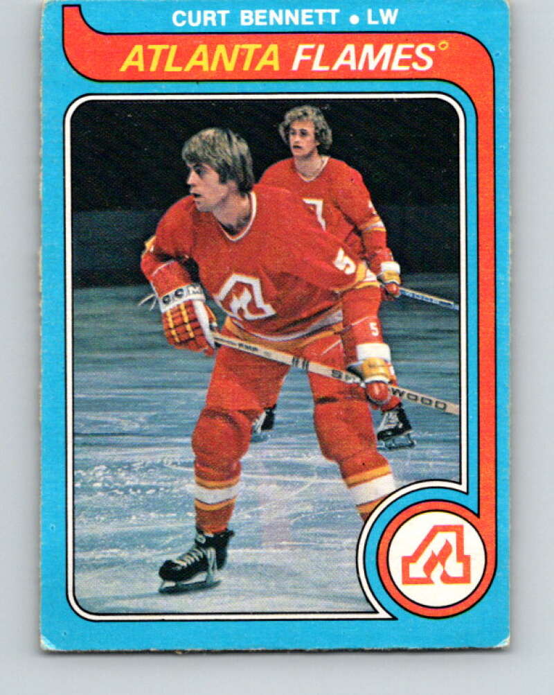 1979-80 O-Pee-Chee #344 Curt Bennett Atlanta Flames V20264