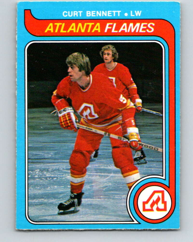 1979-80 O-Pee-Chee #344 Curt Bennett Atlanta Flames V20267