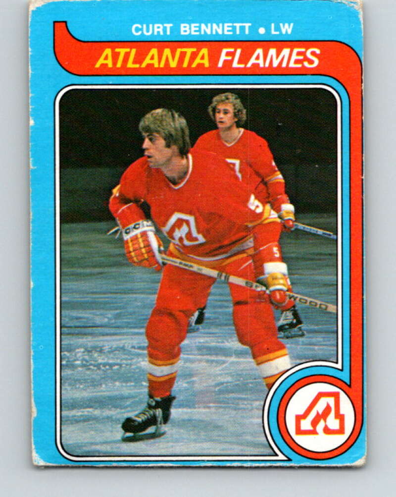 1979-80 O-Pee-Chee #344 Curt Bennett Atlanta Flames V20270