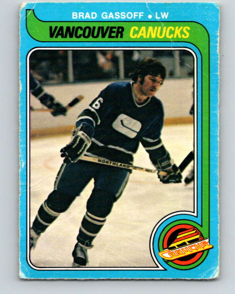 1979-80 O-Pee-Chee #353 Brad Gassoff Vancouver Canucks V20353