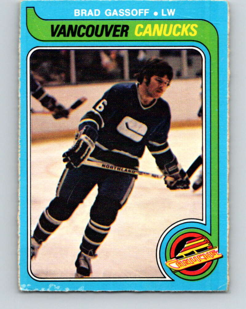 1979-80 O-Pee-Chee #353 Brad Gassoff Vancouver Canucks V20355