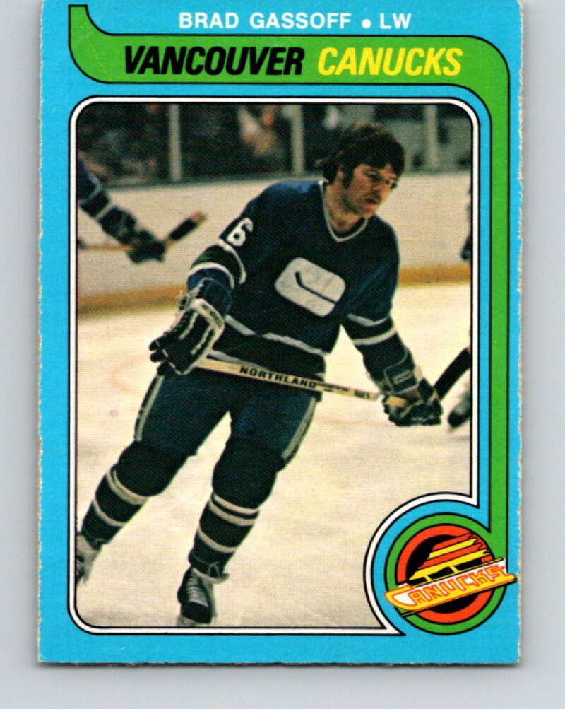 1979-80 O-Pee-Chee #353 Brad Gassoff Vancouver Canucks V20356