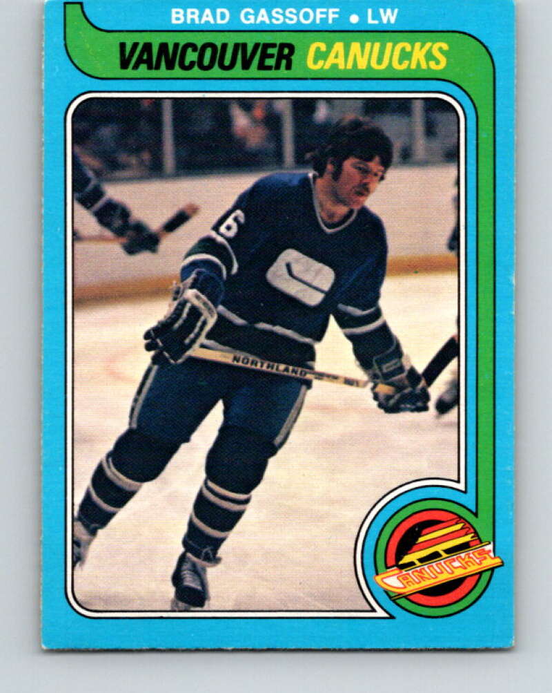 1979-80 O-Pee-Chee #353 Brad Gassoff Vancouver Canucks V20357