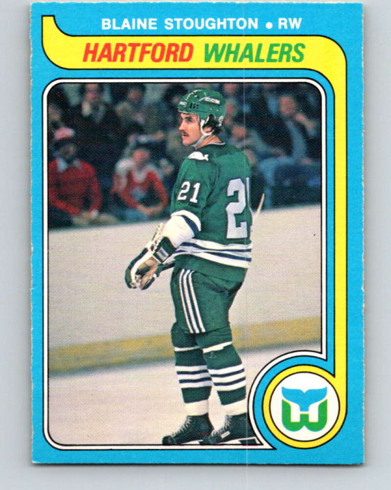 1979-80 O-Pee-Chee #356 Blaine Stoughton Hartford Whalers V20382