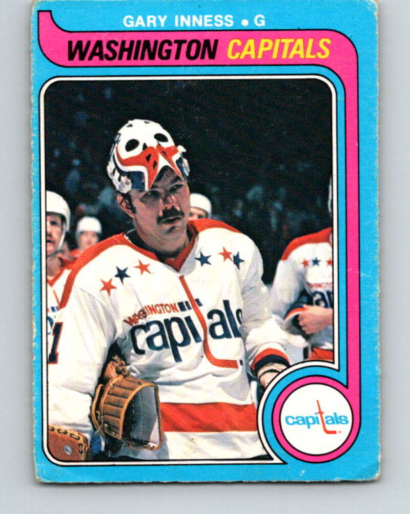 1979-80 O-Pee-Chee #358 Gary Inness Washington Capitals V20393