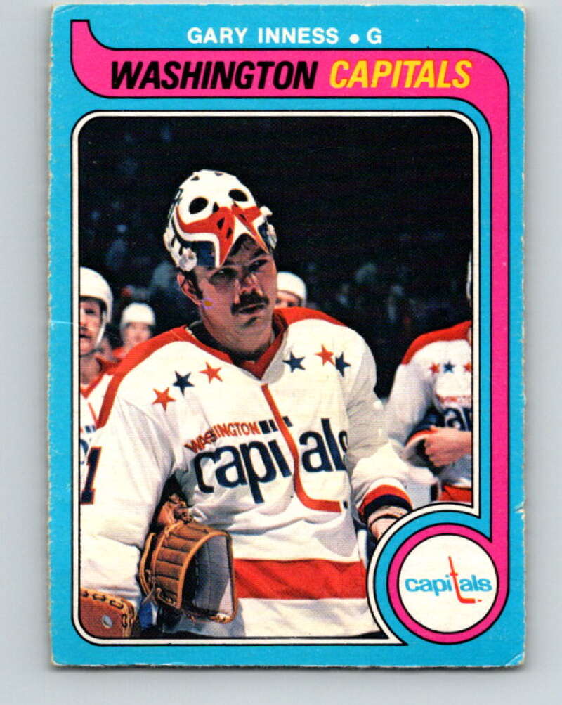 1979-80 O-Pee-Chee #358 Gary Inness Washington Capitals V20394
