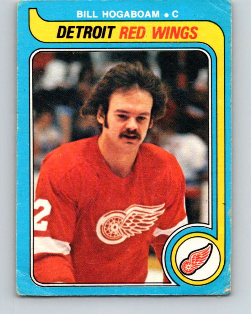 1979-80 O-Pee-Chee #362 Bill Hogaboam Detroit Red Wings V20433