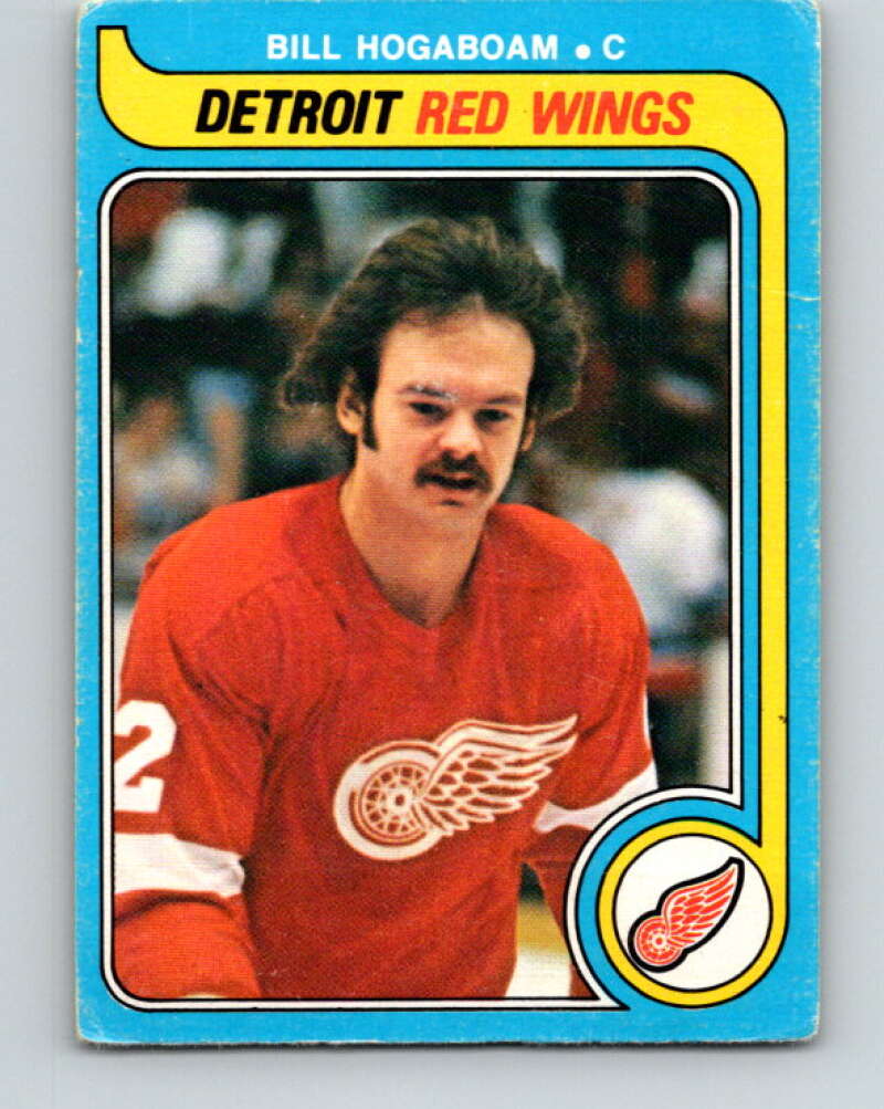1979-80 O-Pee-Chee #362 Bill Hogaboam Detroit Red Wings V20436
