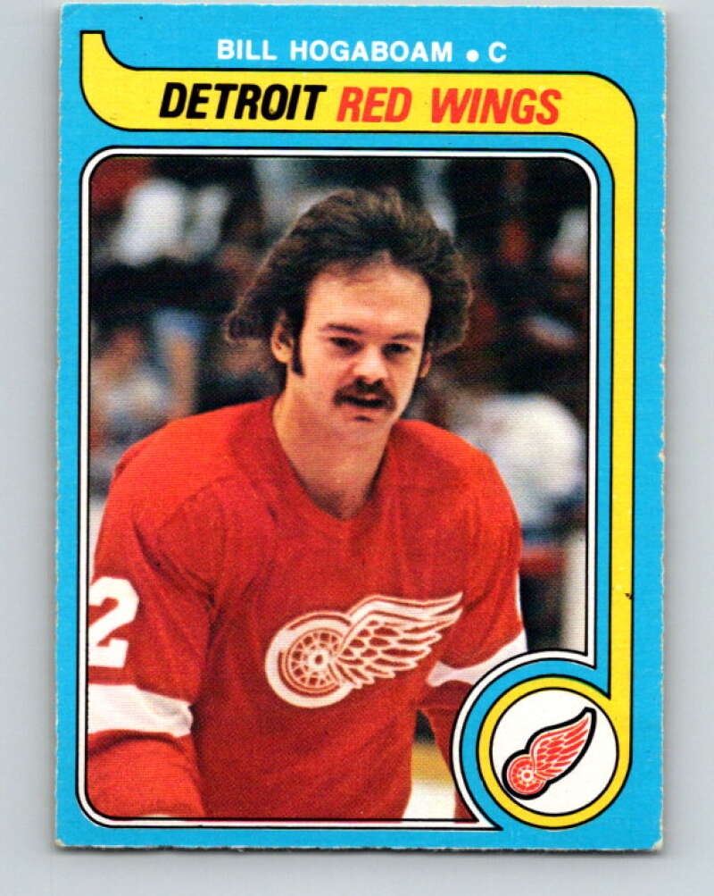 1979-80 O-Pee-Chee #362 Bill Hogaboam Detroit Red Wings V20437