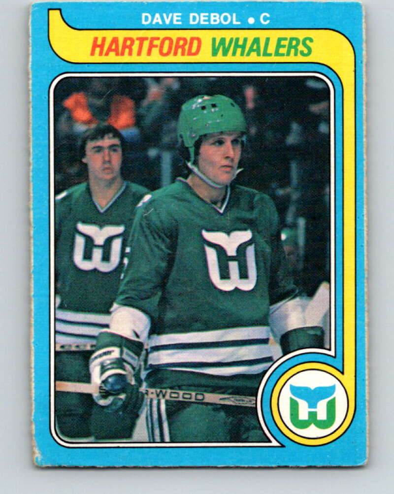 1979-80 O-Pee-Chee #363 Dave Debol RC Rookie Hartford Whalers V20444