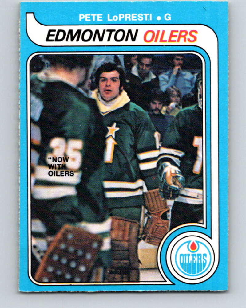 1979-80 O-Pee-Chee #364 Pete LoPresti Edmonton Oilers V20450