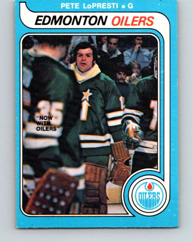 1979-80 O-Pee-Chee #364 Pete LoPresti Edmonton Oilers V20453