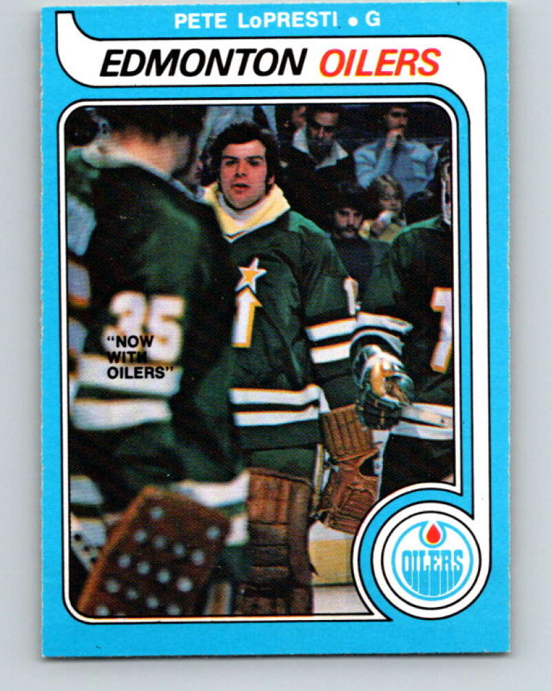 1979-80 O-Pee-Chee #364 Pete LoPresti Edmonton Oilers V20454