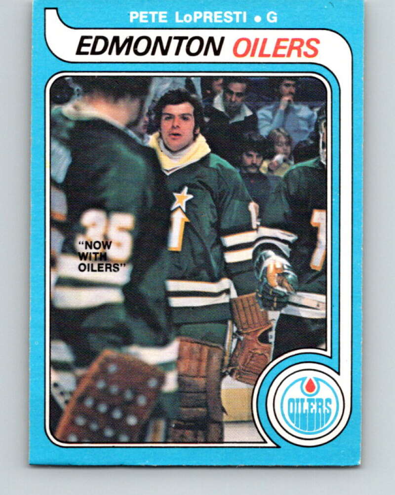 1979-80 O-Pee-Chee #364 Pete LoPresti Edmonton Oilers V20455
