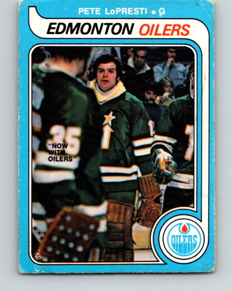 1979-80 O-Pee-Chee #364 Pete LoPresti Edmonton Oilers V20459