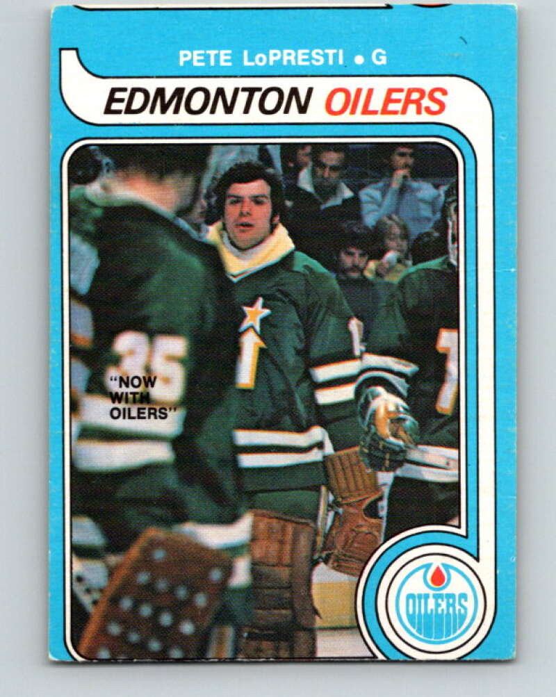 1979-80 O-Pee-Chee #364 Pete LoPresti Edmonton Oilers V20460