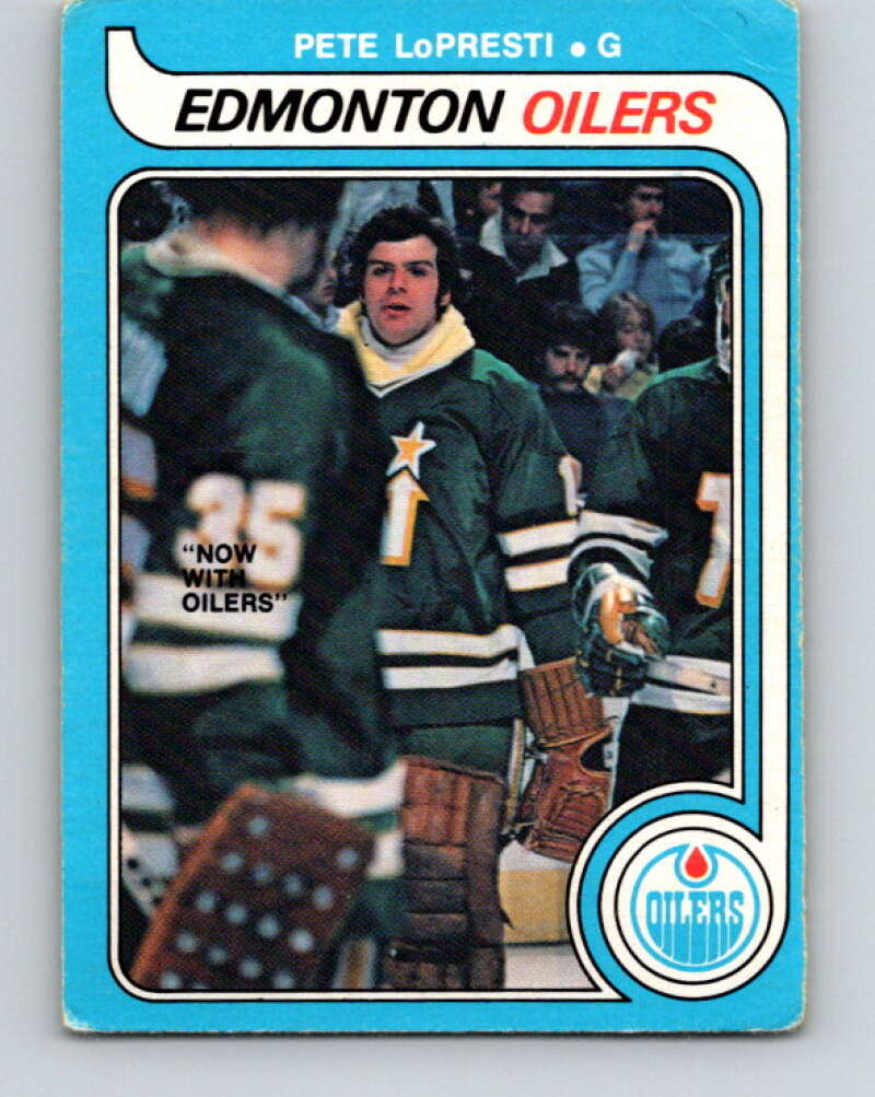 1979-80 O-Pee-Chee #364 Pete LoPresti Edmonton Oilers V20462