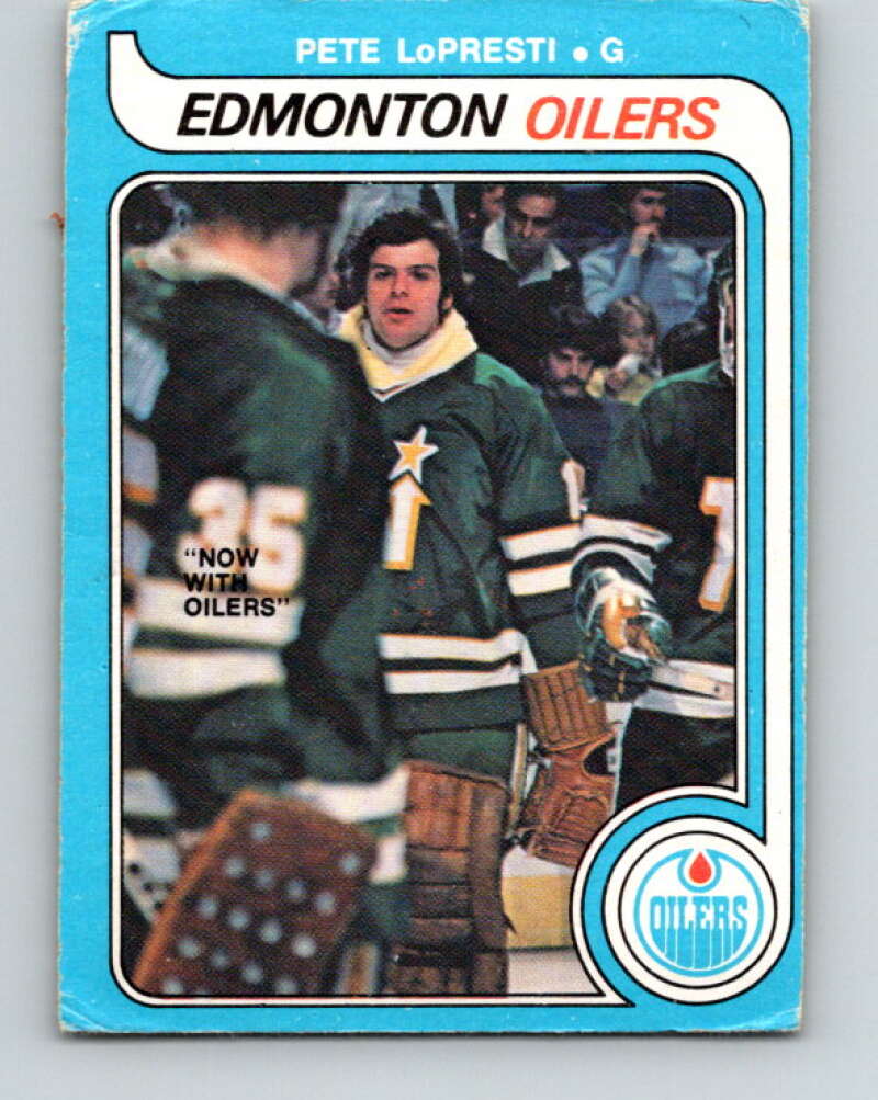 1979-80 O-Pee-Chee #364 Pete LoPresti Edmonton Oilers V20463