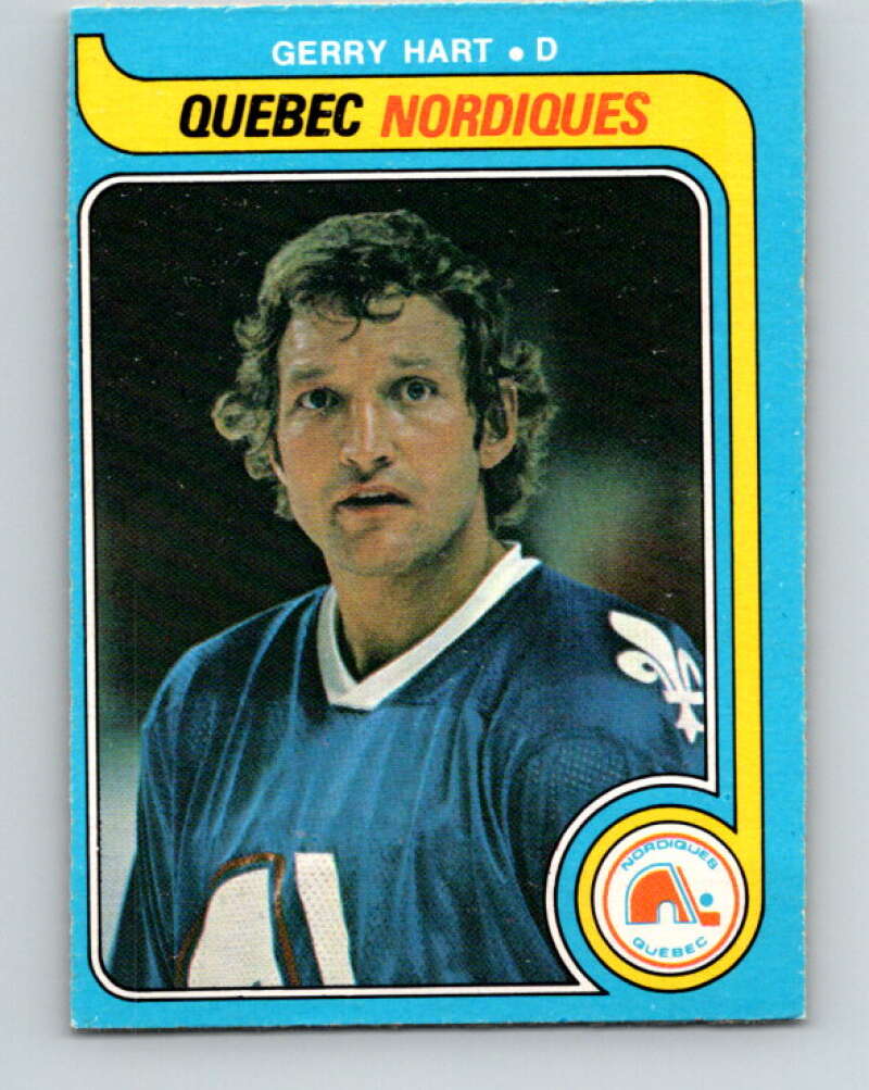 1979-80 O-Pee-Chee #365 Gerry Hart Quebec Nordiques V20466