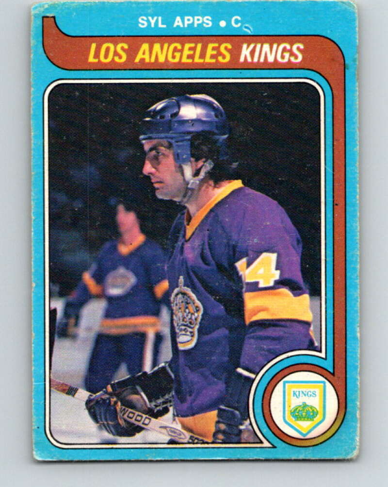 1979-80 O-Pee-Chee #366 Syl Apps Jr. Los Angeles Kings V20472
