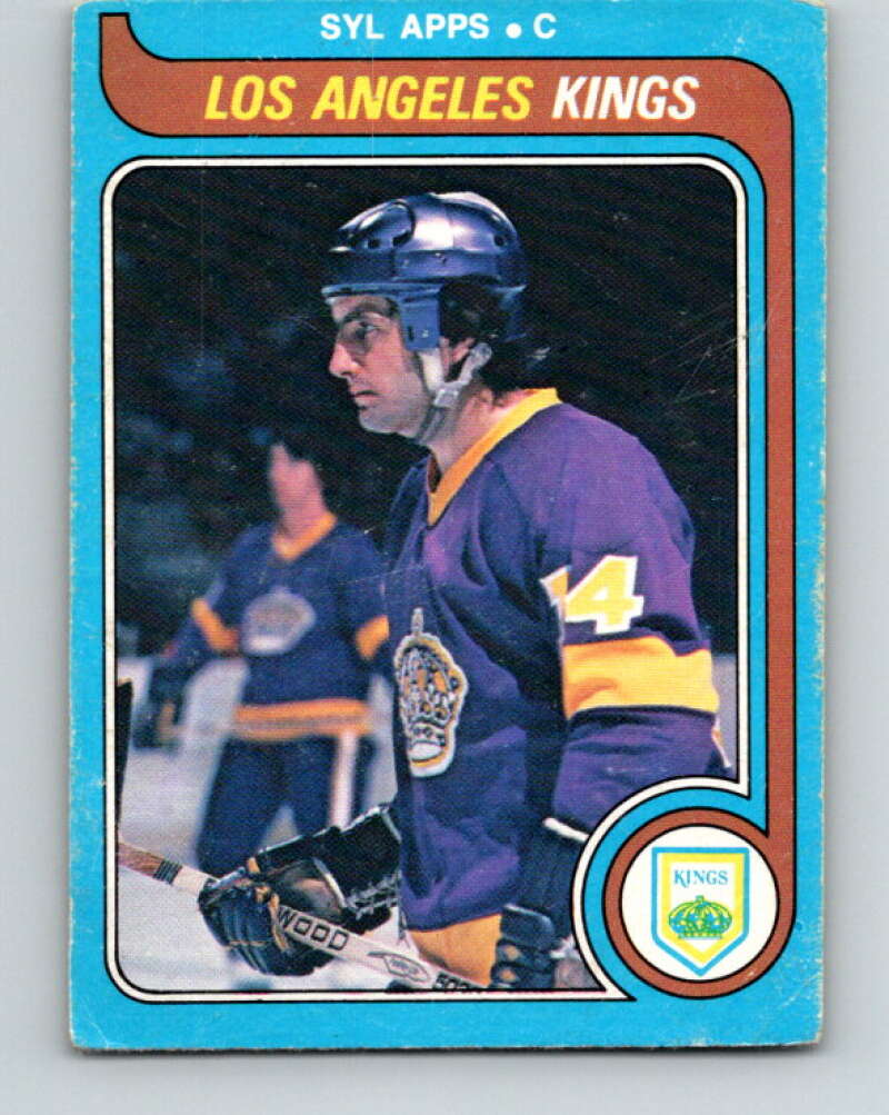 1979-80 O-Pee-Chee #366 Syl Apps Jr. Los Angeles Kings V20473
