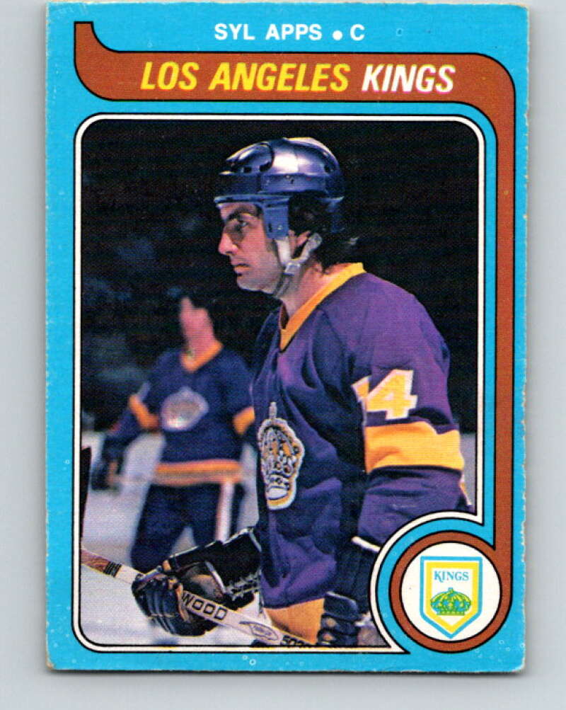 1979-80 O-Pee-Chee #366 Syl Apps Jr. Los Angeles Kings V20474