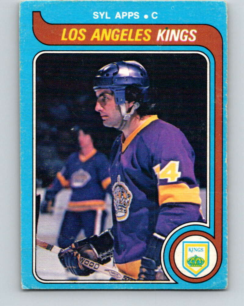 1979-80 O-Pee-Chee #366 Syl Apps Jr. Los Angeles Kings V20475