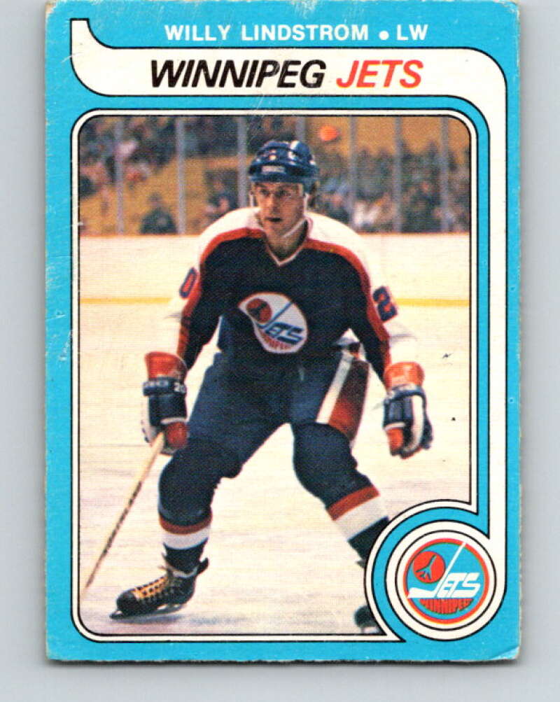 1979-80 O-Pee-Chee #368 Willy Lindstrom Winnipeg Jets V20480