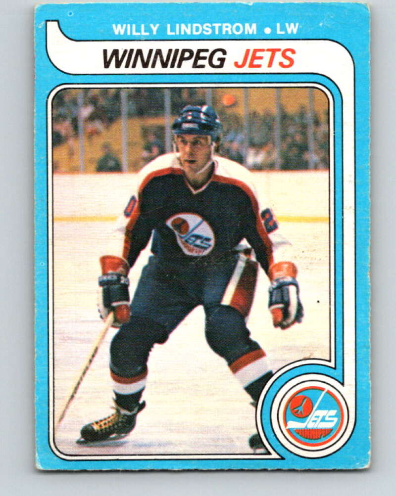 1979-80 O-Pee-Chee #368 Willy Lindstrom Winnipeg Jets V20481