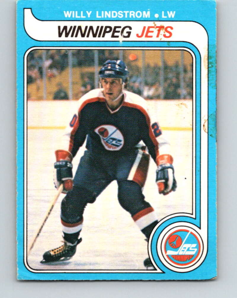 1979-80 O-Pee-Chee #368 Willy Lindstrom Winnipeg Jets V20485