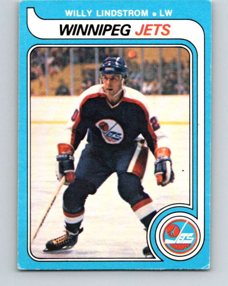 1979-80 O-Pee-Chee #368 Willy Lindstrom Winnipeg Jets V20487