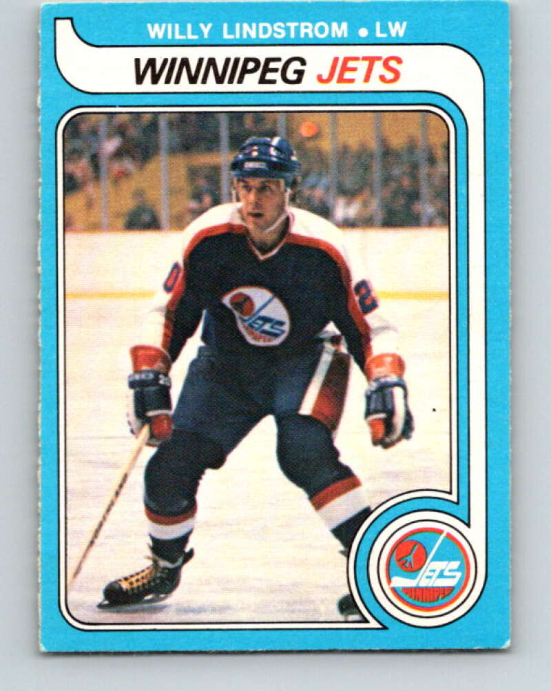 1979-80 O-Pee-Chee #368 Willy Lindstrom Winnipeg Jets V20488