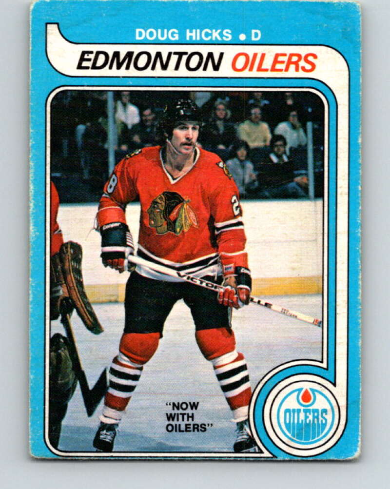 1979-80 O-Pee-Chee #379 Doug Hicks Edmonton Oilers V20607
