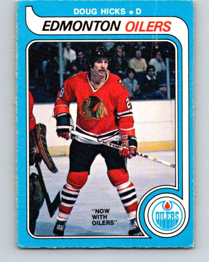1979-80 O-Pee-Chee #379 Doug Hicks Edmonton Oilers V20611