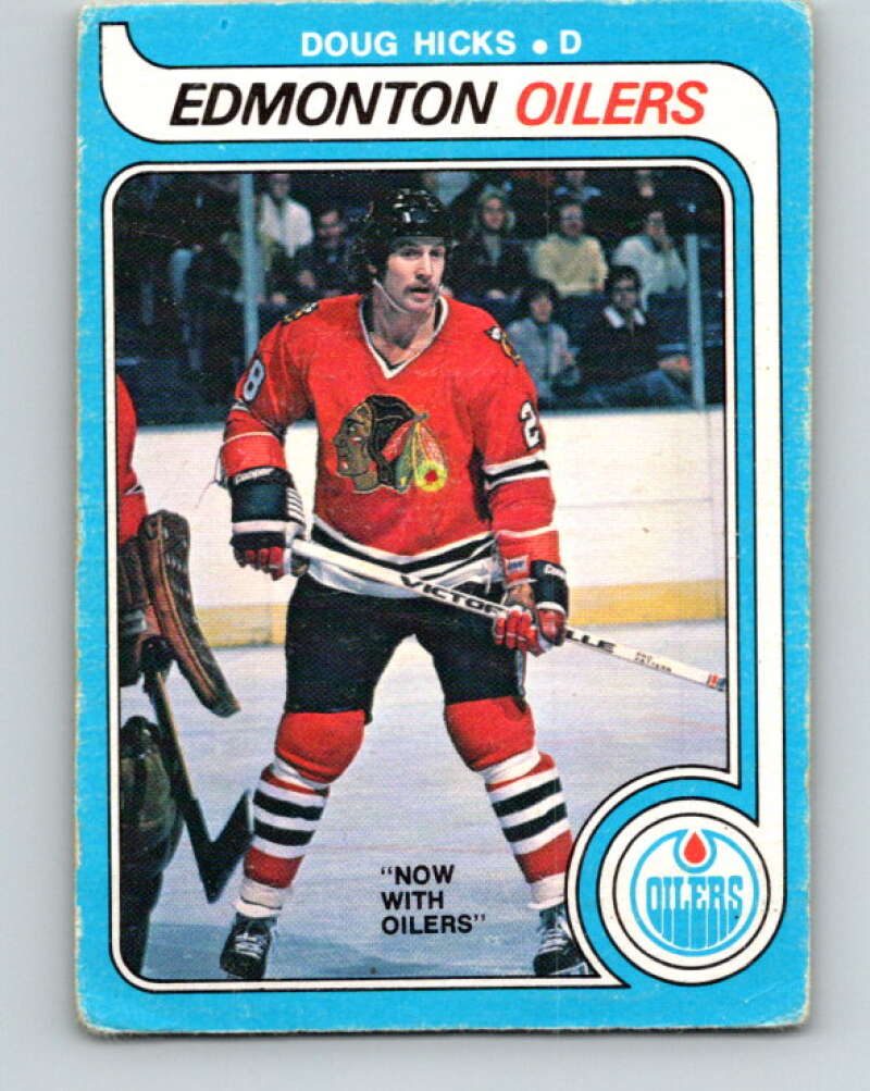 1979-80 O-Pee-Chee #379 Doug Hicks Edmonton Oilers V20613