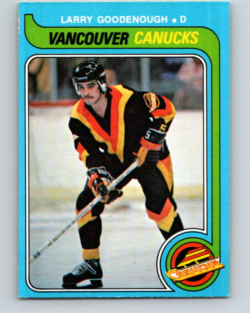 1979-80 O-Pee-Chee #383 Larry Goodenough Vancouver Canucks V20647