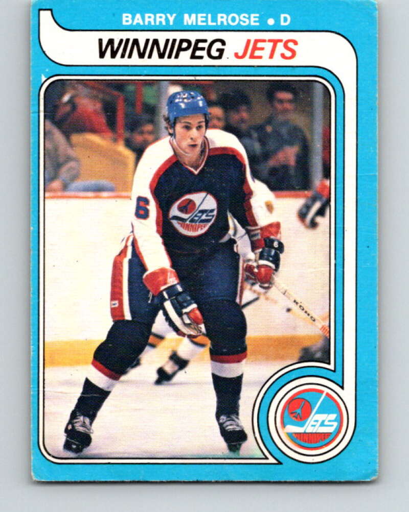 1979-80 O-Pee-Chee #386 Barry Melrose RC Rookie Winnipeg Jets V20679