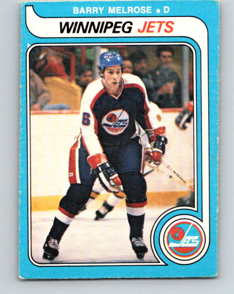 1979-80 O-Pee-Chee #386 Barry Melrose RC Rookie Winnipeg Jets V20685
