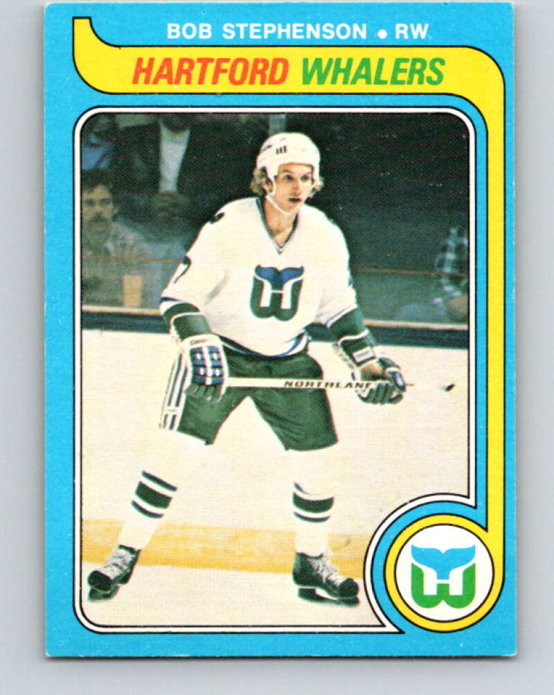 1979-80 O-Pee-Chee #391 Bob Stephenson RC Rookie Hartford Whalers V20728