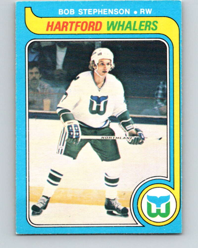 1979-80 O-Pee-Chee #391 Bob Stephenson RC Rookie Hartford Whalers V20730