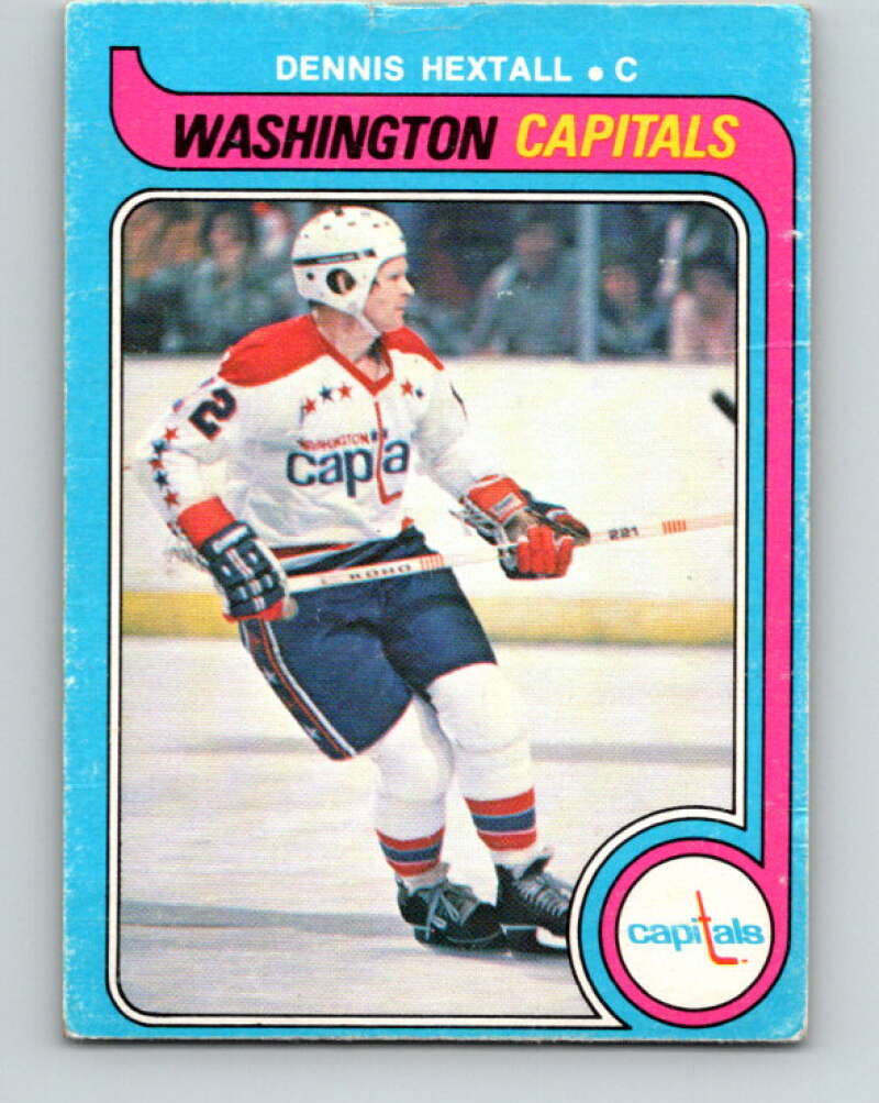 1979-80 O-Pee-Chee #392 Dennis Hextall Washington Capitals V20739