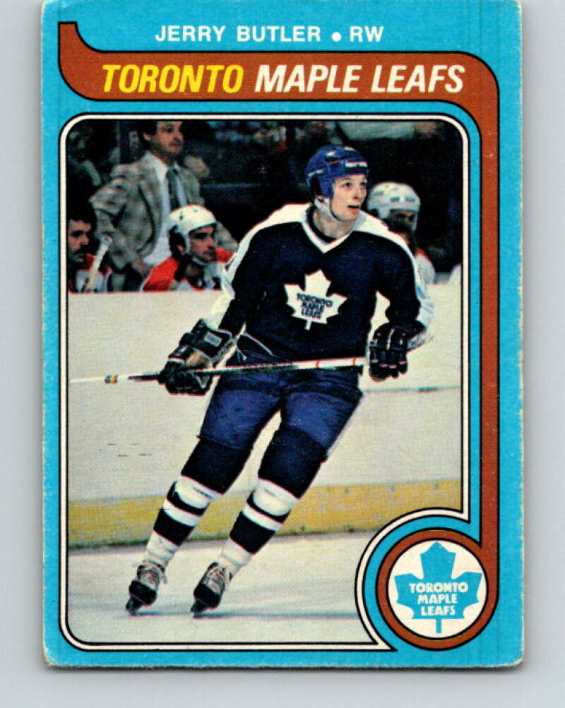 1979-80 O-Pee-Chee #393 Jerry Butler Toronto Maple Leafs V20745