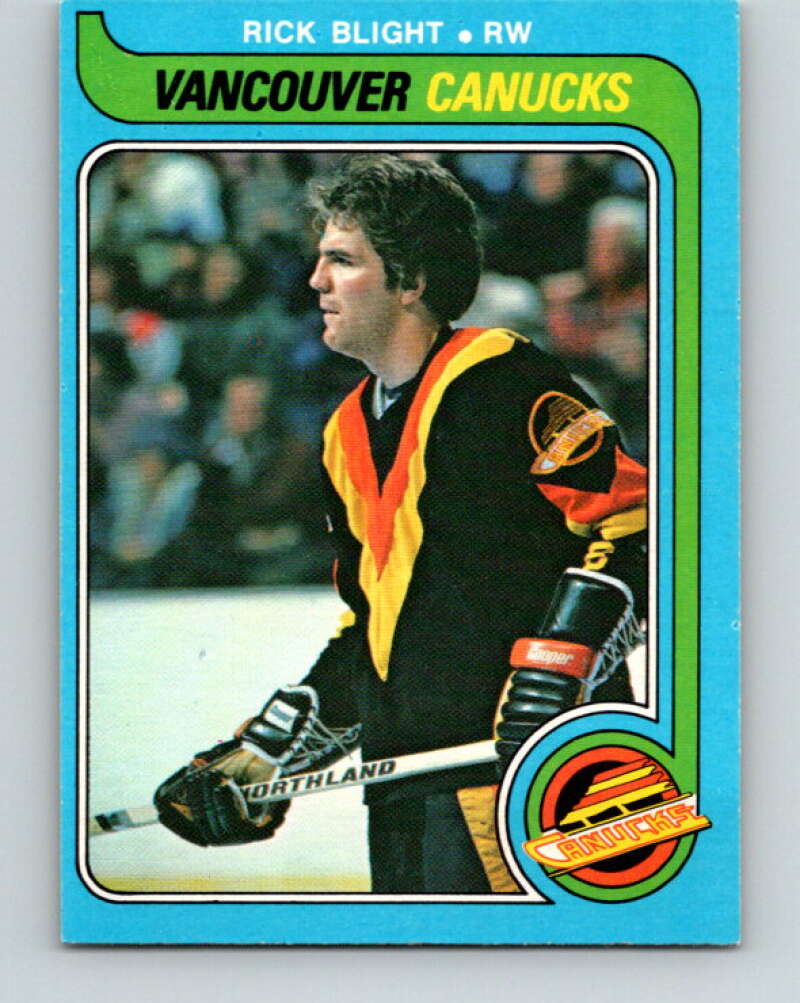 1979-80 O-Pee-Chee #395 Rick Blight Vancouver Canucks V20757