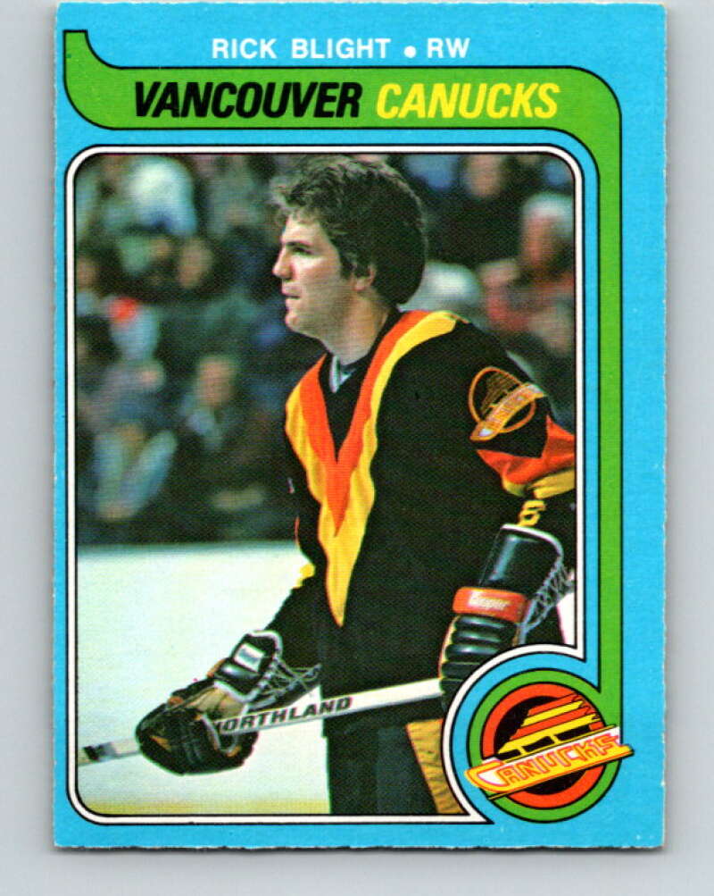 1979-80 O-Pee-Chee #395 Rick Blight Vancouver Canucks V20758